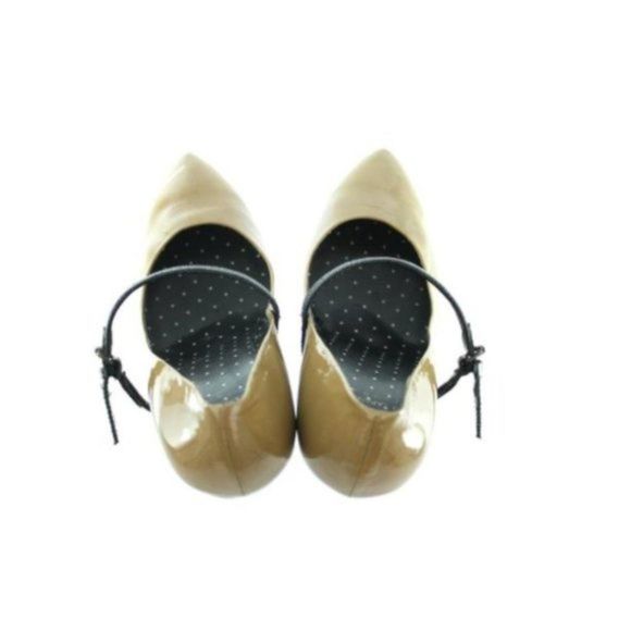 MOSCHINO Tan Patent Leather Pumps Size 40 EU - Picture 5 of 5